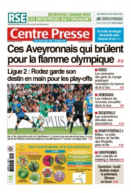 Lisez Centre Presse Aveyron du 11 mai 2024 sur ePresse.fr