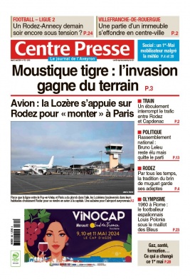 Lisez Centre Presse Aveyron du 02 mai 2024 sur ePresse.fr
