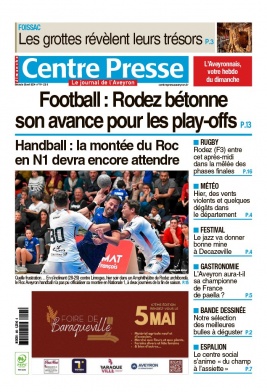 Lisez Centre Presse Aveyron du 28 avril 2024 sur ePresse.fr