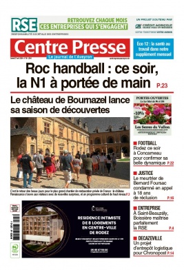Centre Presse Aveyron N°20240427 du 27 avril 2024 à télécharger sur iPad