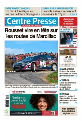 Centre Presse Aveyron 26 mars 2023