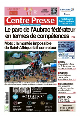 Centre Presse Aveyron 06 février 2023