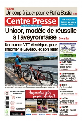 Centre Presse Aveyron N°20220827 du 27 août 2022 à télécharger sur iPad