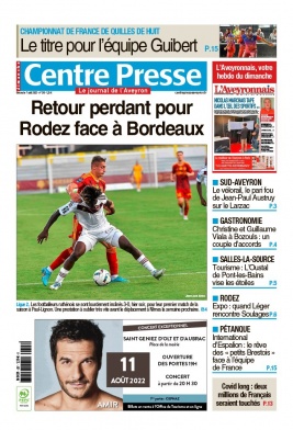 Centre Presse Aveyron 07 août 2022