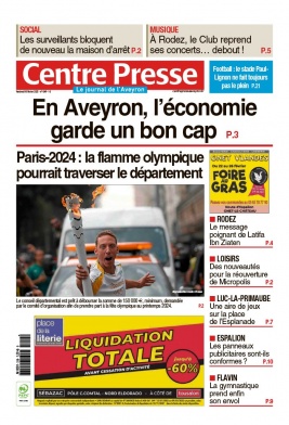 Centre Presse Aveyron N°20220218 du 18 février 2022 à télécharger sur iPad