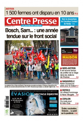 Centre Presse Aveyron N°20211227 du 27 décembre 2021 à télécharger sur iPad
