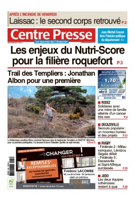 Centre Presse Aveyron N Du 25 Octobre 21 A Telecharger Sur Ipad Centre Presse Aveyron N Du 25 Octobre 21 A Telecharger Sur Ipad