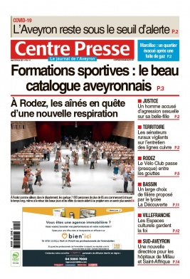 Centre Presse Aveyron N°20210225 du 25 février 2021 à télécharger sur iPad