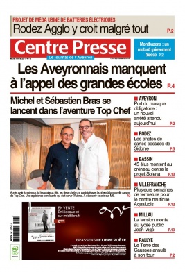 Centre Presse Aveyron N°20210217 du 17 février 2021 à télécharger sur iPad