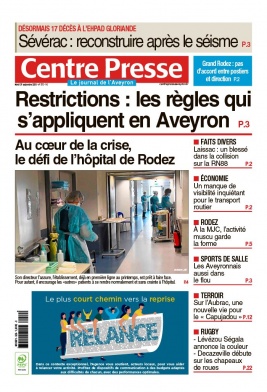 Centre Presse Aveyron N°20200929 du 29 septembre 2020 à télécharger sur iPad