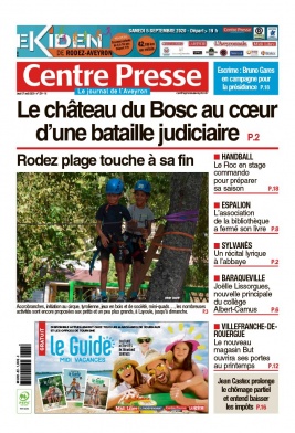 Centre Presse Aveyron N°20200827 du 27 août 2020 à télécharger sur iPad