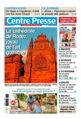 Centre Presse Aveyron N°20200816 du 16 août 2020 à télécharger sur iPad