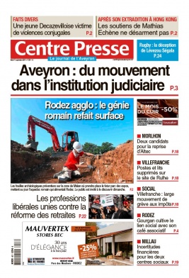 Centre Presse Aveyron N°20190917 du 17 septembre 2019 à télécharger sur iPad