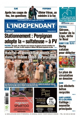 Lisez l'Indépendant - Catalan du 30 septembre 2023 sur ePresse.fr