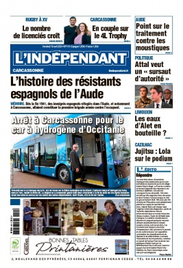 Lisez l'Indépendant - Carcassonne du 19 avril 2024 sur ePresse.fr