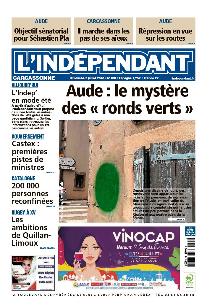 L Indépendant N 20200705 Du 05 Juillet 2020 à Télécharger Sur Ipad - L Indépendant Carcassonne Aujourd Hui L Indépendant N 20200705 Du 05 Juillet 2020 à Télécharger Sur Ipad - L Indépendant Carcassonne Aujourd Hui