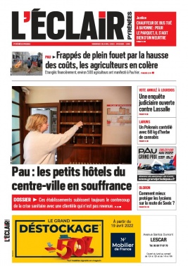 L'Éclair des Pyrénées N°23526 du 29 avril 2022 à télécharger sur iPad