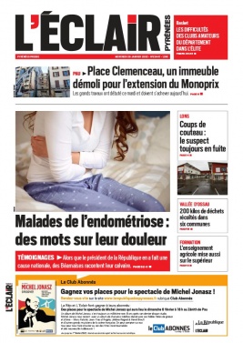 L'Éclair des Pyrénées N°23447 du 26 janvier 2022 à télécharger sur iPad