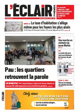 L'Éclair des Pyrénées N°23365 du 18 octobre 2021 à télécharger sur iPad