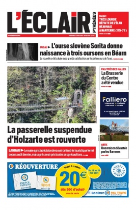 L'Éclair des Pyrénées N°23239 du 21 mai 2021 à télécharger sur iPad