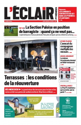 L'Éclair des Pyrénées N°23235 du 17 mai 2021 à télécharger sur iPad