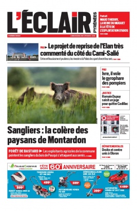L'Éclair des Pyrénées N°23220 du 26 avril 2021 à télécharger sur iPad