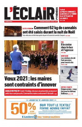 L'Éclair des Pyrénées N°23127 du 06 janvier 2021 à télécharger sur iPad