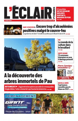 L'Éclair des Pyrénées N°23125 du 04 janvier 2021 à télécharger sur iPad