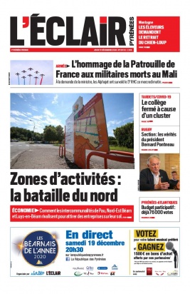 L'Éclair des Pyrénées N°23112 du 17 décembre 2020 à télécharger sur iPad