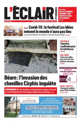 L'Éclair des Pyrénées N°23043 du 26 septembre 2020 à télécharger sur iPad