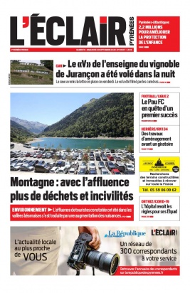 L'Éclair des Pyrénées N°23037 du 19 septembre 2020 à télécharger sur iPad