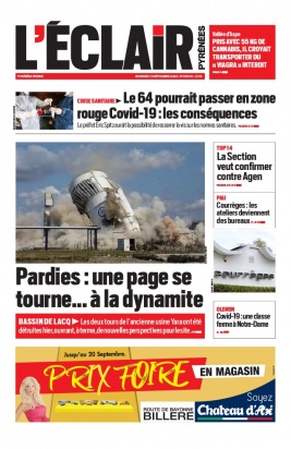 L'Éclair des Pyrénées N°23030 du 11 septembre 2020 à télécharger sur iPad
