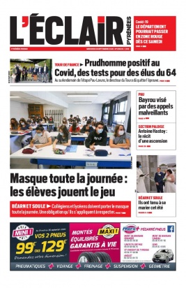 L'Éclair des Pyrénées N°23028 du 09 septembre 2020 à télécharger sur iPad