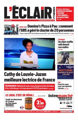 L'Éclair des Pyrénées N°23018 du 28 août 2020 à télécharger sur iPad