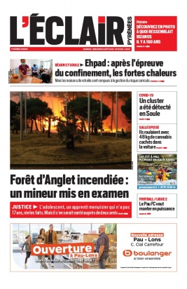 L'Éclair des Pyrénées N°23002 du 08 août 2020 à télécharger sur iPad