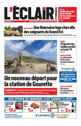 L'Éclair des Pyrénées N°23007 du 14 août 2020 à télécharger sur iPad