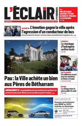 L'Éclair des Pyrénées N°22976 du 08 juillet 2020 à télécharger sur iPad