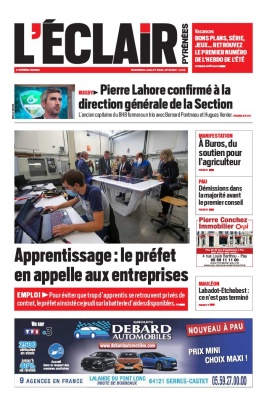 L'Éclair des Pyrénées N°22972 du 03 juillet 2020 à télécharger sur iPad