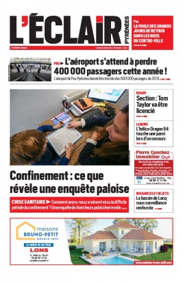 L'Éclair des Pyrénées N°22950 du 08 juin 2020 à télécharger sur iPad