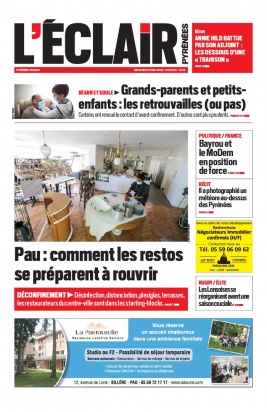 L'Éclair des Pyrénées N°22941 du 27 mai 2020 à télécharger sur iPad