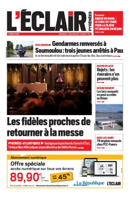 L'Éclair des Pyrénées N°22936 du 20 mai 2020 à télécharger sur iPad