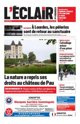 L'Éclair des Pyrénées N°22934 du 18 mai 2020 à télécharger sur iPad