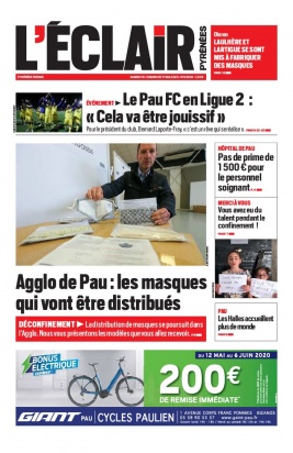L'Éclair des Pyrénées N°22933 du 16 mai 2020 à télécharger sur iPad