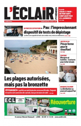 L'Éclair des Pyrénées N°22932 du 15 mai 2020 à télécharger sur iPad