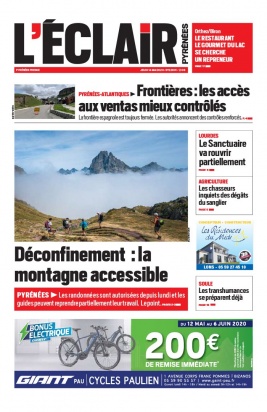 L'Éclair des Pyrénées N°22931 du 14 mai 2020 à télécharger sur iPad