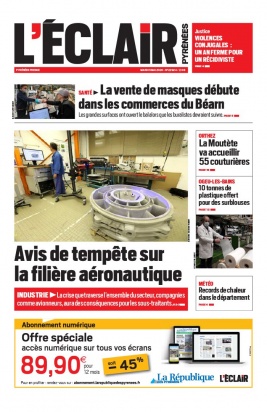 L'Éclair des Pyrénées N°22924 du 05 mai 2020 à télécharger sur iPad