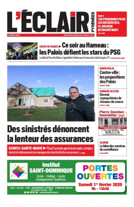 L'Éclair des Pyrénées N°22843 du 29 janvier 2020 à télécharger sur iPad