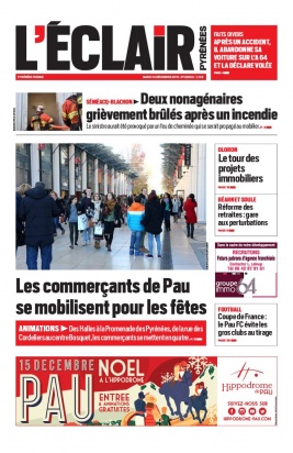 L'Éclair des Pyrénées N°22802 du 10 décembre 2019 à télécharger sur iPad