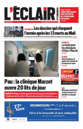 L'Éclair des Pyrénées N°22795 du 02 décembre 2019 à télécharger sur iPad