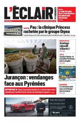 L'Éclair des Pyrénées N°22752 du 10 octobre 2019 à télécharger sur iPad